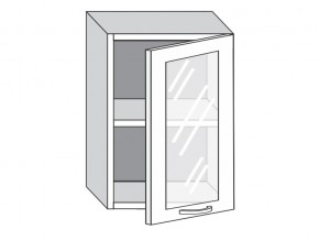 1.50.3 Шкаф настенный (h=720) на 500мм с 1-ой стекл. дверцей в Туринске - turinsk.magazinmebel.ru | фото