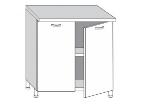 2.80.2 Шкаф-стол на 800мм с 2-мя дверцами в Туринске - turinsk.magazinmebel.ru | фото