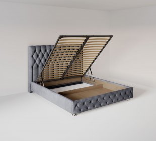Кровать Версаль 0.9 м с подъемным механизмом в Туринске - turinsk.magazinmebel.ru | фото - изображение 4