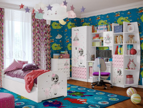 Детская комната Юниор-2 Мальвина в Туринске - turinsk.magazinmebel.ru | фото