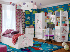 Детская комната Юниор-2 Принцесса 1 в Туринске - turinsk.magazinmebel.ru | фото - изображение 1