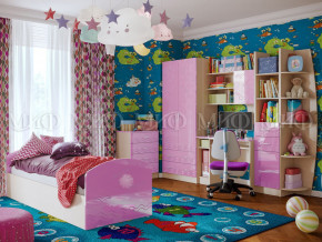 Детская комната Юниор-2 Сиреневый металлик в Туринске - turinsk.magazinmebel.ru | фото