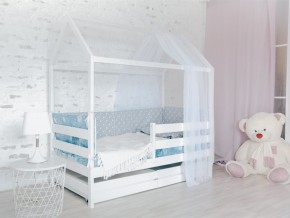 Детская кровать Домик Эко с ящиками белый в Туринске - turinsk.magazinmebel.ru | фото - изображение 2