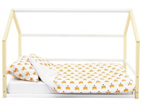 Детская кровать-домик Монтессори Svogen бежево-белый в Туринске - turinsk.magazinmebel.ru | фото - изображение 7