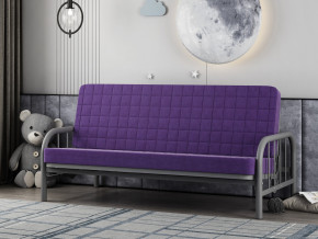 Диван-кровать Мадлен 4 Серый-Фиолетовый в Туринске - turinsk.magazinmebel.ru | фото - изображение 1