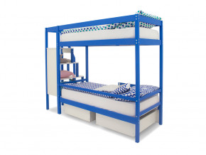 Двухъярусная кровать Svogen с ящиками синий в Туринске - turinsk.magazinmebel.ru | фото - изображение 5