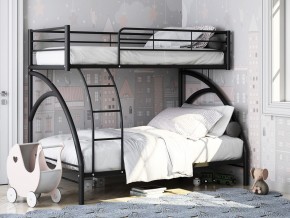 Двухъярусная кровать Виньола 2 Черная в Туринске - turinsk.magazinmebel.ru | фото - изображение 1
