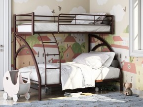 Двухъярусная кровать Виньола 2 Коричневая в Туринске - turinsk.magazinmebel.ru | фото