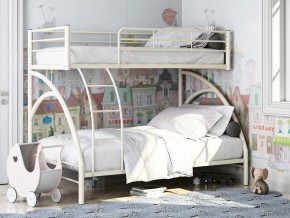 Двухъярусная кровать Виньола 2 слоновая кость в Туринске - turinsk.magazinmebel.ru | фото - изображение 1