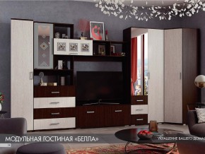 Гостиная Белла венге с угловым шкафом в Туринске - turinsk.magazinmebel.ru | фото