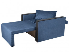 Кресло-кровать Милена с подлокотниками велюр синий в Туринске - turinsk.magazinmebel.ru | фото - изображение 2