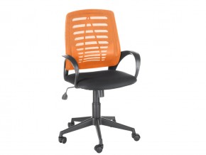 Кресло оператора Ирис стандарт оранжевый/черный в Туринске - turinsk.magazinmebel.ru | фото - изображение 1