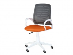 Кресло оператора Ирис white стандарт черный/оранжевый в Туринске - turinsk.magazinmebel.ru | фото - изображение 3