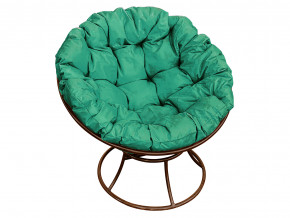 Кресло Папасан без ротанга зелёная подушка в Туринске - turinsk.magazinmebel.ru | фото