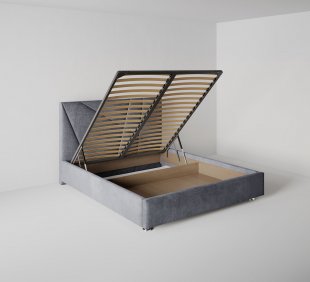 Кровать Геометрия 1.2 м с подъемным механизмом в Туринске - turinsk.magazinmebel.ru | фото - изображение 3