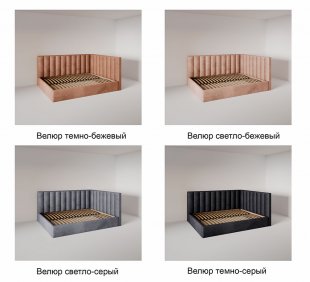 Кровать Вертикаль угловая 0.8 м с ортопедическим основанием в Туринске - turinsk.magazinmebel.ru | фото - изображение 6