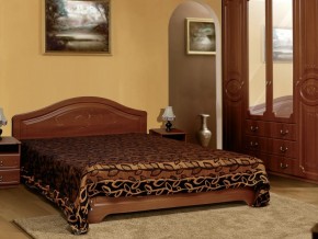 Кровать 1400 Ивушка 5 темная в Туринске - turinsk.magazinmebel.ru | фото