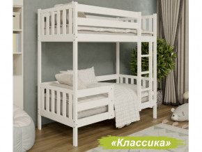 Кровать 2-х ярусная Аист-2 Классика белый 1600х800 мм в Туринске - turinsk.magazinmebel.ru | фото