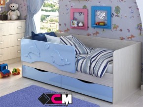 Кровать детская Алиса КР 812 голубая 1600 в Туринске - turinsk.magazinmebel.ru | фото