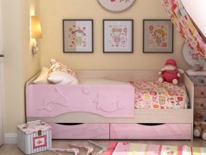 Кровать детская Алиса КР 812 розовая 1600 в Туринске - turinsk.magazinmebel.ru | фото