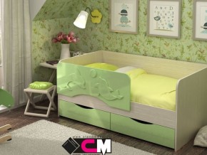 Кровать детская Алиса КР 812 зеленая 1600 в Туринске - turinsk.magazinmebel.ru | фото