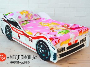 Кровать детская машина Медпомощь в Туринске - turinsk.magazinmebel.ru | фото - изображение 1