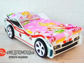 Кровать детская машина Медпомощь в Туринске - turinsk.magazinmebel.ru | фото - изображение 2