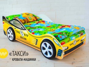 Кровать детская машина Такси в Туринске - turinsk.magazinmebel.ru | фото - изображение 2