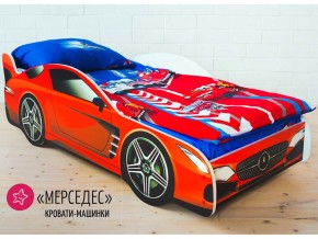Кровать детская машинка Мерседес в Туринске - turinsk.magazinmebel.ru | фото