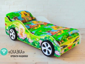Кровать детская машинка Сказка в Туринске - turinsk.magazinmebel.ru | фото - изображение 2