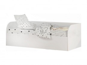 Кровать детская с подъёмным механизмом КРП-01 белая в Туринске - turinsk.magazinmebel.ru | фото