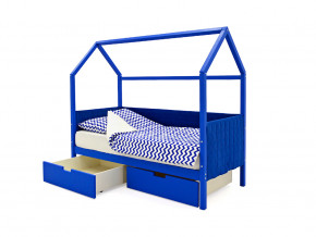 Кровать-домик мягкий Svogen с ящиками синий в Туринске - turinsk.magazinmebel.ru | фото - изображение 3