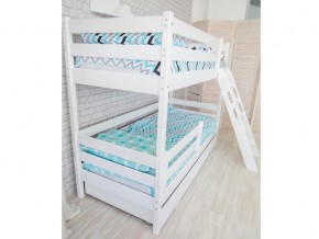 Кровать двухъярусная Сонечка с наклонной лестницей и ящиками в Туринске - turinsk.magazinmebel.ru | фото - изображение 3
