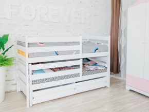 Кровать из массива с выдвижным спальным местом Матрешка Эко в Туринске - turinsk.magazinmebel.ru | фото
