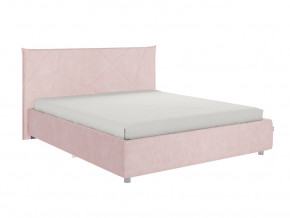 Кровать Квест 1600 велюр нежно-розовый в Туринске - turinsk.magazinmebel.ru | фото