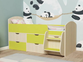 Кровать Малыш-7 Дуб-лайм в Туринске - turinsk.magazinmebel.ru | фото