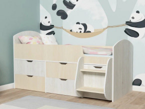 Кровать Малыш-7 Винтербер-Дуб в Туринске - turinsk.magazinmebel.ru | фото - изображение 1