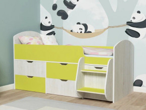 Кровать Малыш-7 Винтербер-Лайм в Туринске - turinsk.magazinmebel.ru | фото