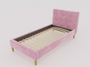 Кровать Пайли 900 розовый в Туринске - turinsk.magazinmebel.ru | фото