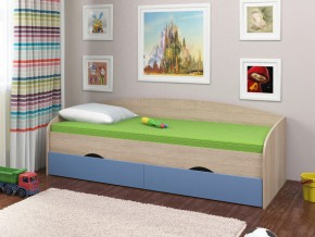 Кровать Соня 2 сонома-голубой в Туринске - turinsk.magazinmebel.ru | фото