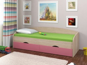 Кровать Соня 2 сонома-розовый в Туринске - turinsk.magazinmebel.ru | фото - изображение 1