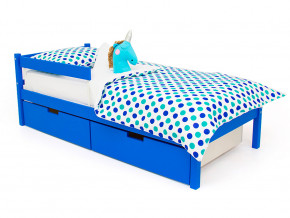 Кровать Svogen classic с ящиками и бортиком синий в Туринске - turinsk.magazinmebel.ru | фото - изображение 1