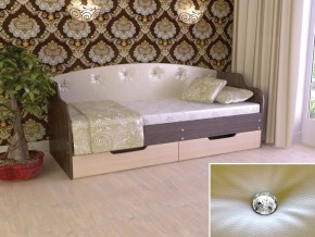Кровать Юниор Тип 2 Венге/дуб молочный 800х1600 в Туринске - turinsk.magazinmebel.ru | фото