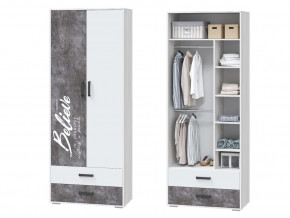 Шкаф для одежды с ящиками в Туринске - turinsk.magazinmebel.ru | фото