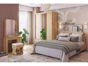 Спальня Виктория-1 дуб крафт золотой в Туринске - turinsk.magazinmebel.ru | фото