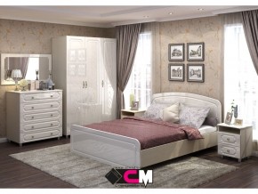 Спальня Виктория МДФ с большим комодом в Туринске - turinsk.magazinmebel.ru | фото