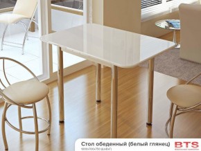 Стол обеденный белый глянец в Туринске - turinsk.magazinmebel.ru | фото - изображение 1